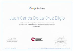 Certificado en Introduccion al Desarrollo Web II